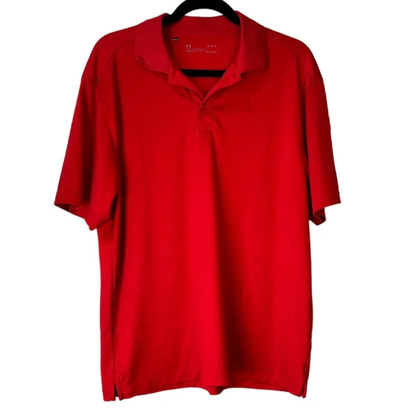 UNDER ARMOUR Heatgear Loose Polo Shirt - large - Picture 1 of 6